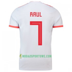 Koszulka Hiszpania Raul 7 Mistrzostwa Świata 2018 Wyjazdowe Stroje Piłkarskie